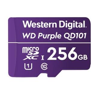 【WD 威騰】紫標 MicroSDXC 256GB 高耐寫監控記憶卡
