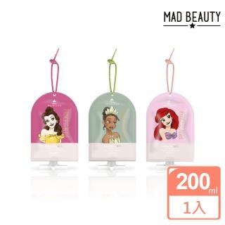 【MAD BEAUTY】迪士尼公主系列 香氛沐浴露 200ml 3款(沐浴露/沐浴乳/洗澡/沐浴)