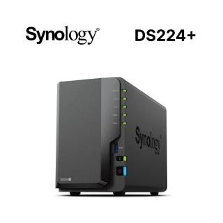 【Synology 群暉科技】搭HAT3300 6TB x2 ★ DS224+ 2Bay NAS 網路儲存伺服器