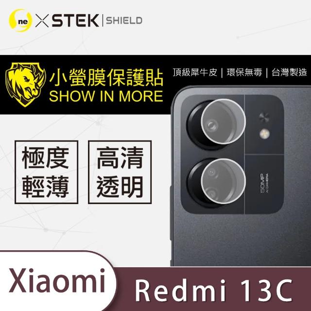 【o-one台灣製-小螢膜】XiaoMi小米 redmi 13C 鏡頭保護貼2入