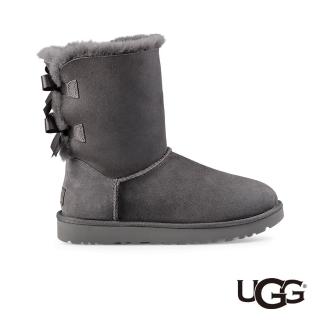 【UGG】女鞋/靴子/女靴/雪靴/Bailey Bow II(灰色-UG1016225GREY)