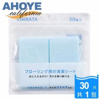 【AHOYE】日本濃縮強效地板清潔片30片裝(清潔劑 地板清潔 地板清潔劑)