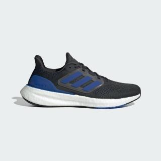 【adidas 愛迪達】Pureboost 23 男 慢跑鞋 運動 路跑 訓練 跑鞋 緩震 耐磨 透氣 黑藍(IF2367)