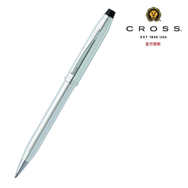 【CROSS】新世紀系列亮鉻新型原子筆(3502WG)