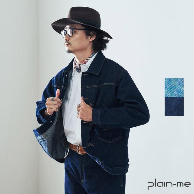 【plain-me】HERO丹寧外套 PLN1150-232(男款/女款 共2色 男外套 牛仔外套)