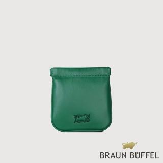 【BRAUN BUFFEL 德國小金牛】台灣總代理 朋馬氏 萬用包-孔雀石綠(BF825-710-MC)