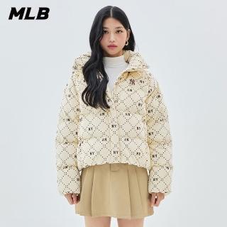 【MLB】女版天鵝絨外套 MONOGRAM系列 紐約洋基隊(3FDJM0136-50CRD)