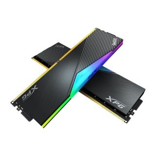 【ADATA 威剛】LANCER RGB DDR5 7200 16GB*2 黑色 超頻桌上型記憶體(AX5U7200C3416G-DCLARBK)