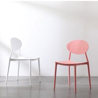 【HappyLife】北歐風塑料餐椅 多色 Y11475(椅子 餐椅 壓克力椅 塑膠椅 凳子 ins風椅子)