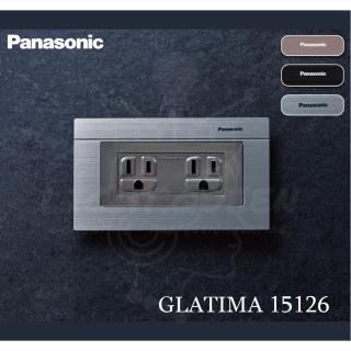 【Panasonic 國際牌】單入 GLATIMA系列 橫向插座 埋入式插座 插座 2插附接地(WTGF15126)