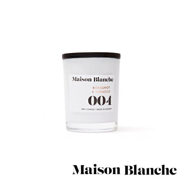 【Maison Blanche】佛手柑＆菸草 Bergamot & Tobacco 60g 香氛蠟燭