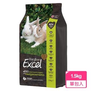 【Burgess 伯爵】成兔專用飼料 天然草本 1.5KG(兔飼料 成兔飼料)