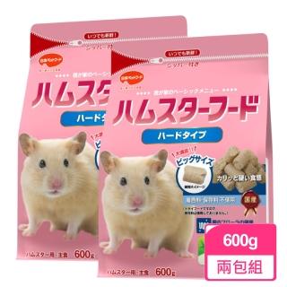 【日寵】每日營養倉鼠糧硬質大顆粒 600g/包；兩包組(倉鼠飼料)