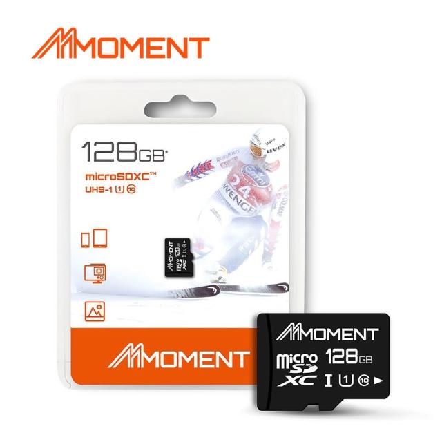 【Moment】128G MicroSDXC U1 記憶卡(MFSUU1128-NAD)