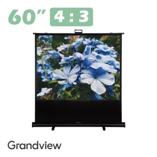 【GRANDVIEW】60吋4:3 X-Press地拉幕