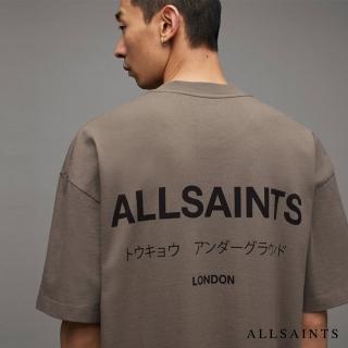 【ALLSAINTS】UNDERGROUND 短袖T恤PLANET GREY MG386W(寬鬆版型)