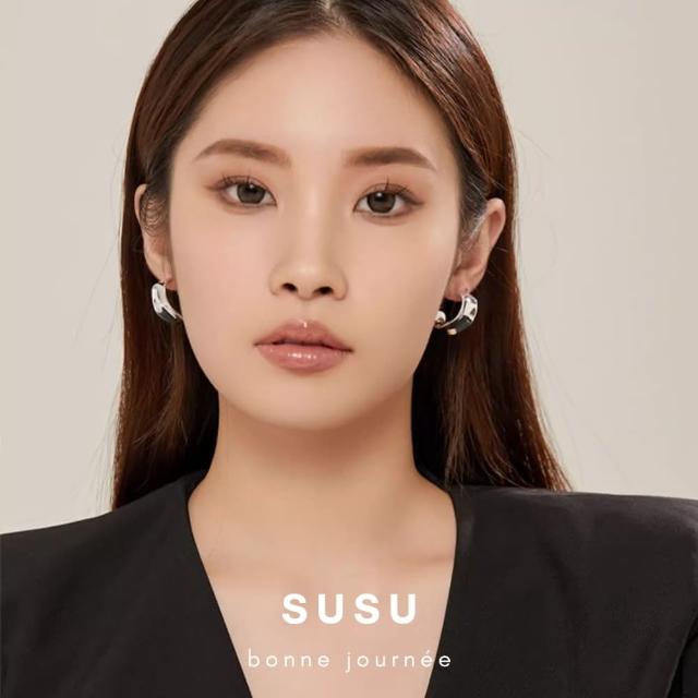 【SU SU】日本女星松本奈耳環 S925銀(質感飾品 生日送禮)