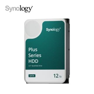 【Synology 群暉科技】PLUS系列 12TB 3.5吋 7200轉 256MB 氦氣密封 NAS 內接硬碟(HAT3300-12T)