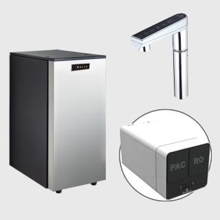 【德克生活】K900三溫冰冷熱觸控式廚下型飲水機(搭配RO 600G直輸淨水機)
