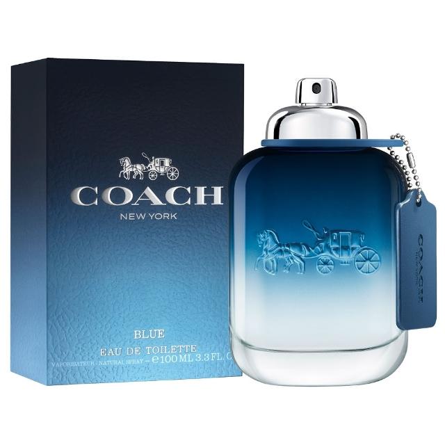 【COACH】Coach Blue 時尚藍調男性淡香水 100ml(專櫃公司貨)