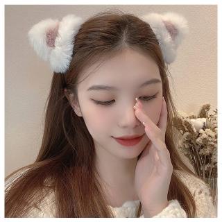 【HaNA 梨花】萬聖節情趣韓國超可愛賣萌感．毛毛貓耳朵髮夾