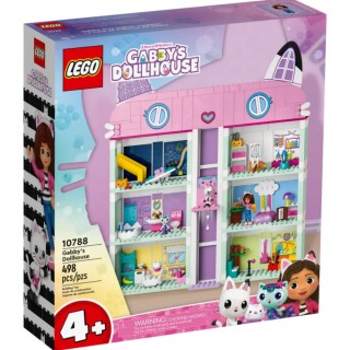 【LEGO 樂高】10788 Gabby’s Dollhouse 蓋比的娃娃屋(積木 模型 人偶)