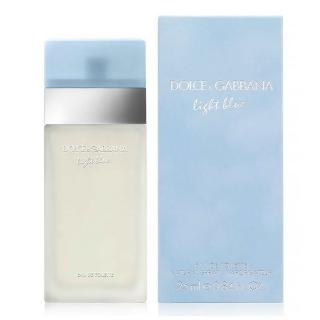 【DOLCE&GABBANA 杜嘉班納】D&G LIGHT BLUE 淺藍女性淡香水 25ml(專櫃公司貨)
