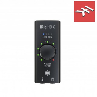 【IK Multimedia】iRig HD X 行動錄音介面(原廠公司貨 商品保固有保障)