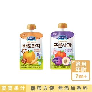 【韓國 ILDONG FOODIS 日東】桔梗梨汁/蘋果黑棗汁(100ml / 2入組)