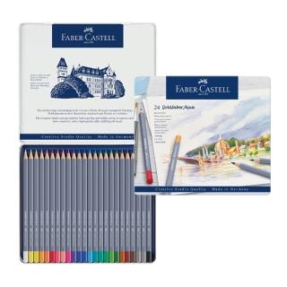 【Faber-Castell】輝柏 GOLDFABER水性色鉛筆 24色 / 盒 114624