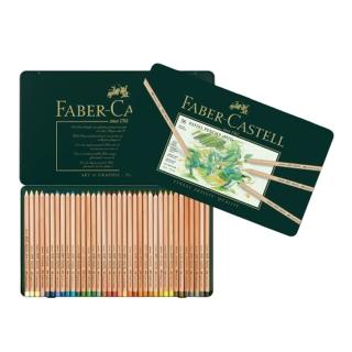 【Faber-Castell】輝柏 PITT藝術家級粉彩色鉛筆 36色 / 盒 112136