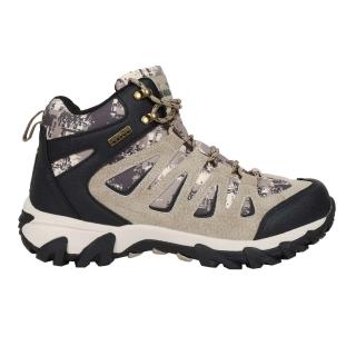 【DIADORA】男戶外越野登山鞋-防潑水 慢跑 台灣製 卡其黑(DA73303)