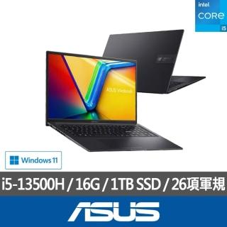 【ASUS 華碩】特仕版 17.3吋輕薄筆電(Vivobook 17X/K3704VA/i5-13500H/8G/改裝1TB SSD/Win11/+8G記憶體)