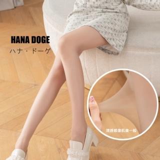 【HANA DOGE 】5件組空氣感透膚防勾絲彈力遮瑕美腿絲襪(45公斤~70公斤都可穿)