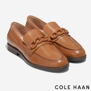 【Cole Haan】STASSI CHAIN LOAFER 樂福鞋 女鞋(淺胡桃-W27245)