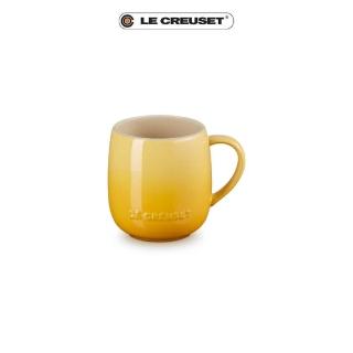 【Le Creuset】瓷器蛋蛋馬克杯380ml(蜂蜜黃)