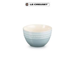 【Le Creuset】瓷器韓式飯碗10cm(海洋之花)