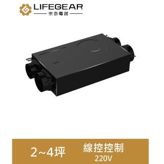 【Lifegear 樂奇】HBD-320MW2 隱藏式暖風機(線控控制-220V)