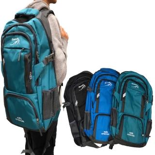 【SNOW.bagshop】後背包超大量二主袋+外袋共五層40L防水尼龍A4資夾瓶外袋腰胸釦