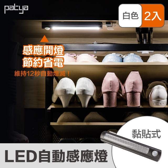 【Patya 打鐵仔】鞋子-大-LED自動感應燈(黏貼式、2入組)