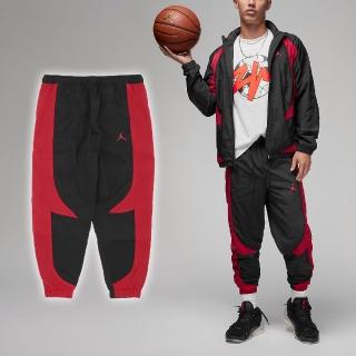 【NIKE 耐吉】長褲 Jordan Sport Jam Pants 男款 紅 拉鍊口袋 運動褲 喬丹 抽繩 縮口(DX9374-013)
