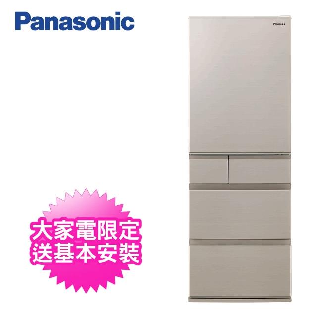 【Panasonic 國際牌】502公升一級能效五門變頻冰箱(NR-E507XT-N1)