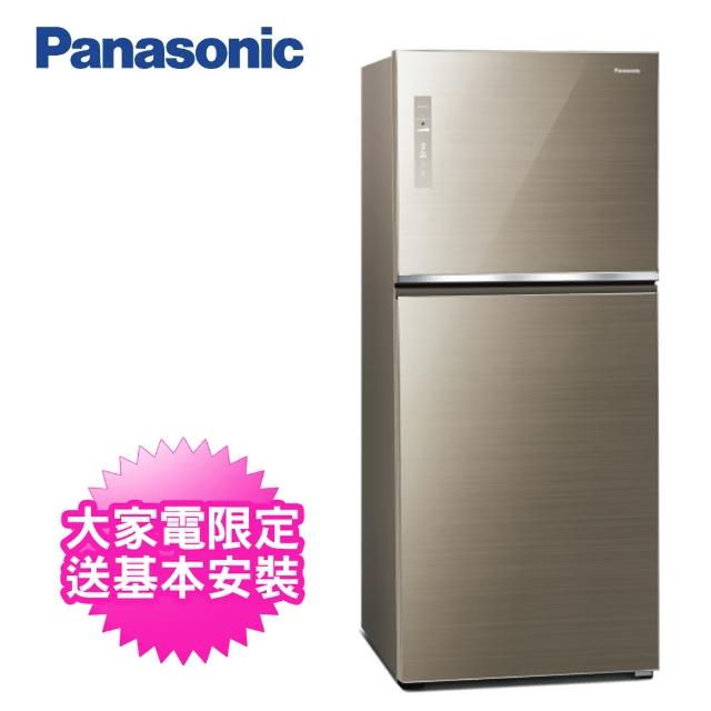 【Panasonic 國際牌】580公升一級能效雙門變頻冰箱(NR-B582TG-N)
