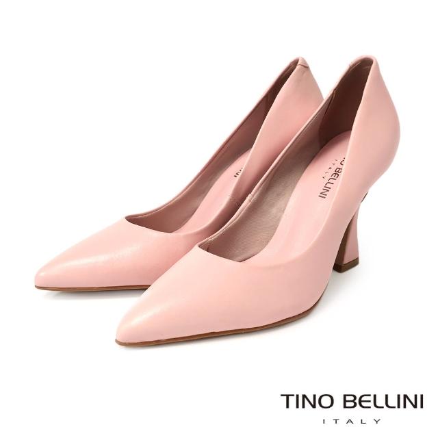 【TINO BELLINI 貝里尼】巴西進口素面酒杯跟鞋FSET008(粉紅)