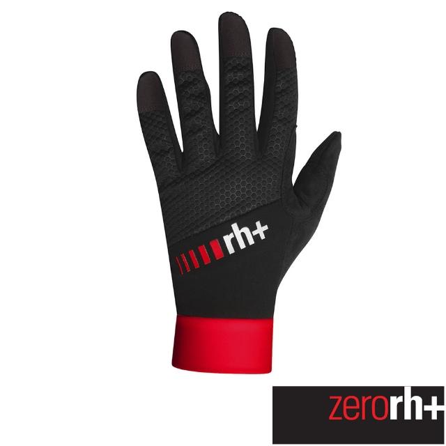 【ZeroRH+】義大利專業保暖自行車觸控手套(紅色 ICX9216_916)