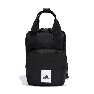【adidas 愛迪達】CL V BP XS 後背包 迷你包 雙肩背包 手提包 休閒 實用 愛迪達 黑(HZ5974)