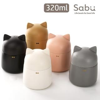 【SABU HIROMORI】貓耳不鏽鋼保溫便當盒/燜燒罐(320ml、5色任選)