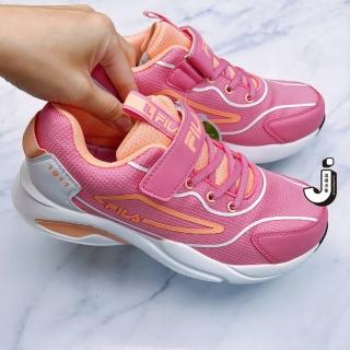 【FILA】FILA KIDS 大童運動鞋-粉紅童話(3-J812X-515)