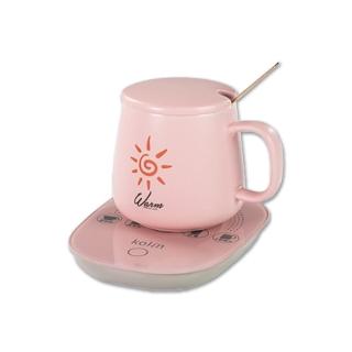 【Kolin 歌林】多功能暖暖保溫組 陶瓷杯組+保溫盤(KCS-HC02)