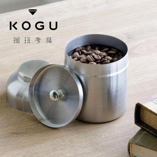 【下村企販】日本製304不鏽鋼咖啡儲豆罐(KOGU 戶外露營系列)